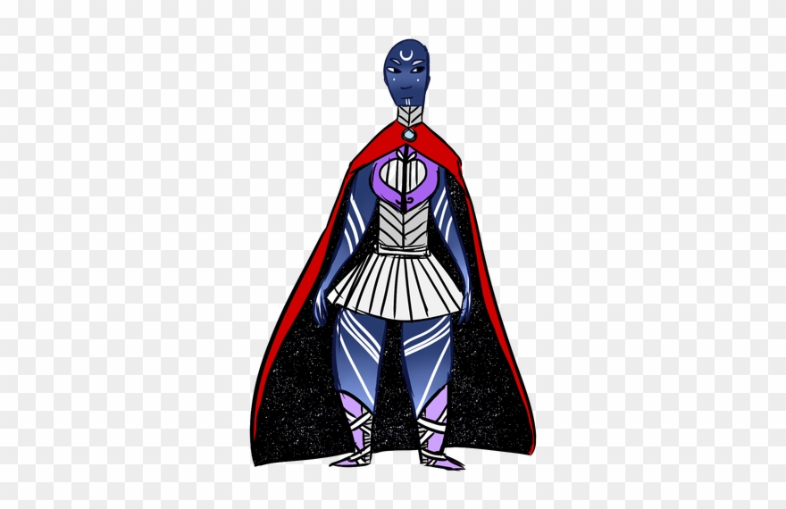 Night Goddess - Illustration Clipart