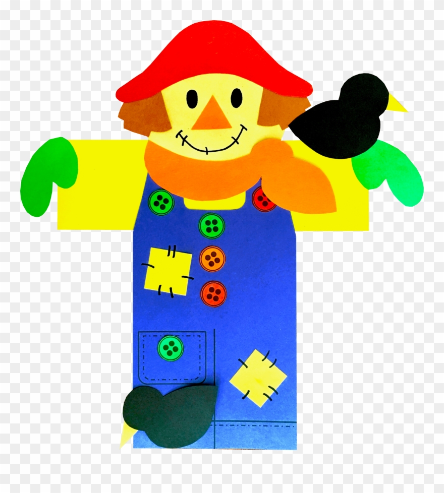 Scarecrow Craft - Art Clipart
