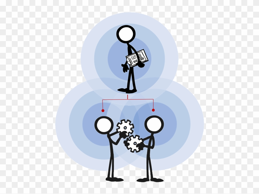 With This In Mind, It Would Follow That The Flatter - Stickman Working Together Clipart