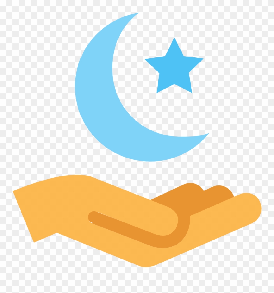 Ramadan Icon - Star And Crescent Transparent Clipart