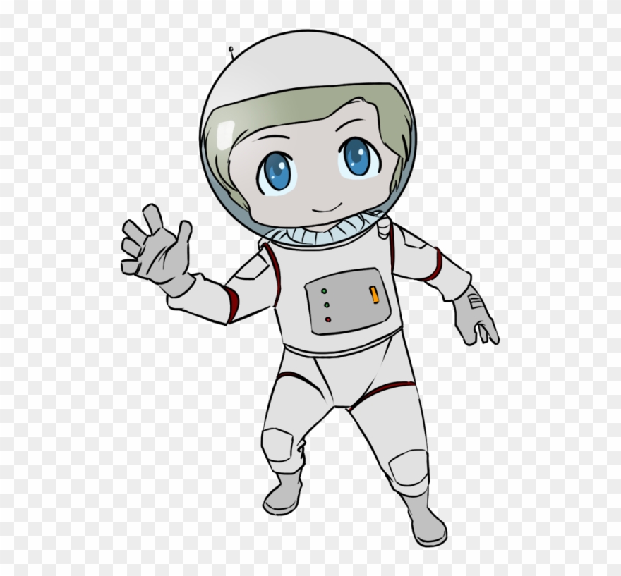 Pin Cute Astronaut Clipart - Astronaut Cartoon Png Transparent Png