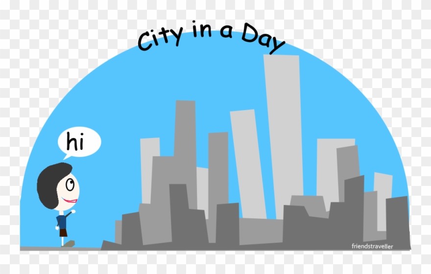 City In A Day - Travel Clipart