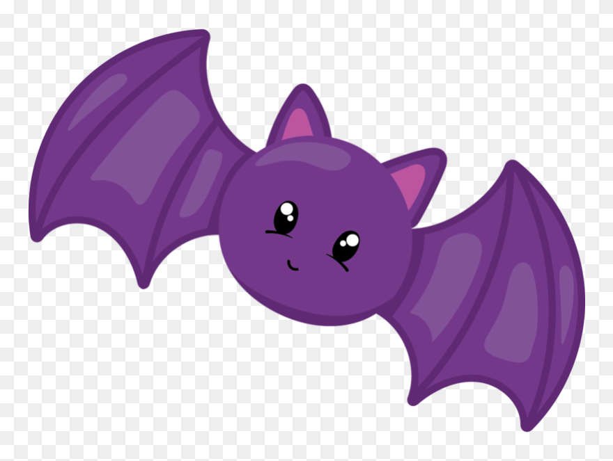 Halloween Iii - Cute Purple Halloween Bat T-shirt For Kids Clipart