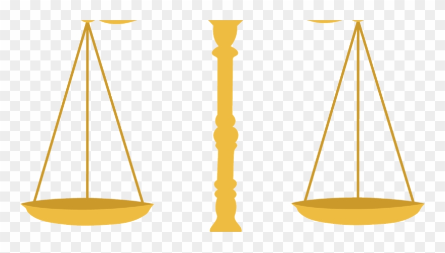 Scales Of Justice Diagram Clipart