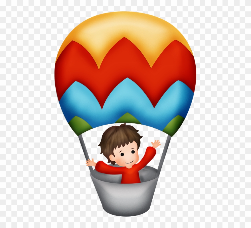 Clipart Kite Allure - Globo Aerostatico Infantil - Png Download