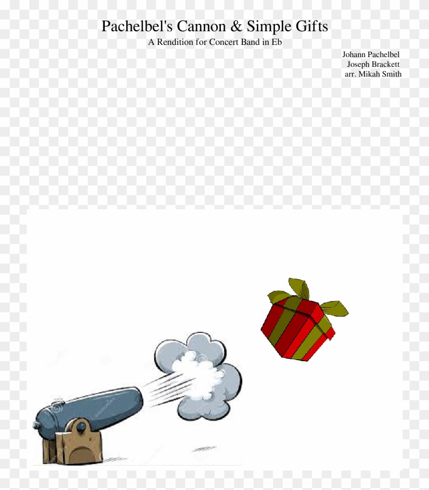 Print - Cartoon Cannon Clipart