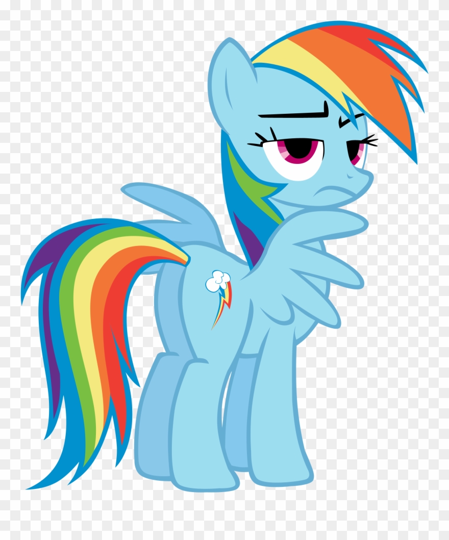 Alto Sax Over Here - Rainbow Dash Pony Butt Clipart