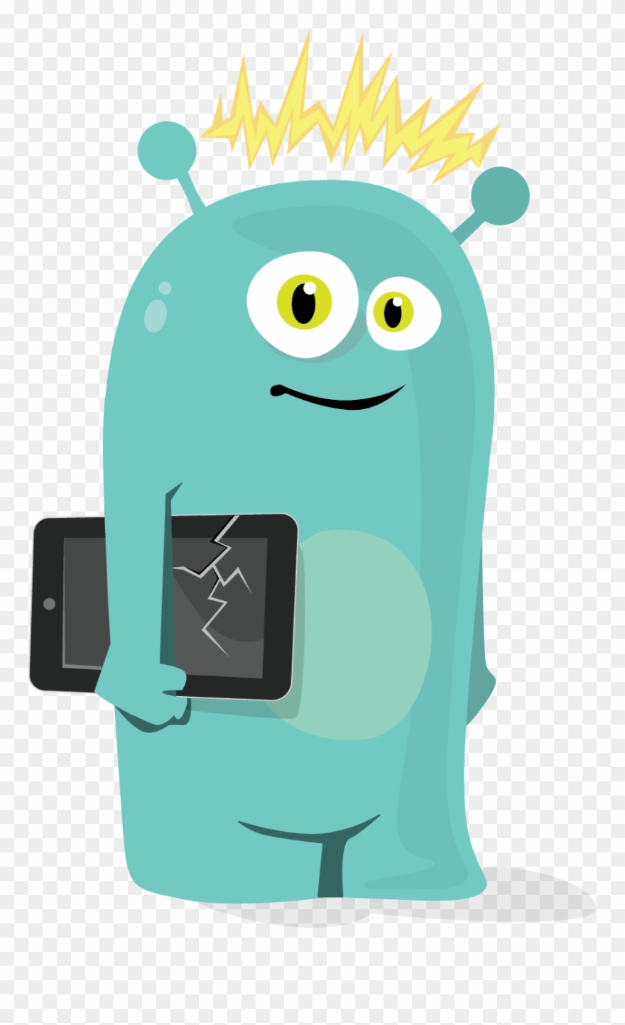 Sopsamlarmonster - Målarbilder Sopsamlar Monster Clipart