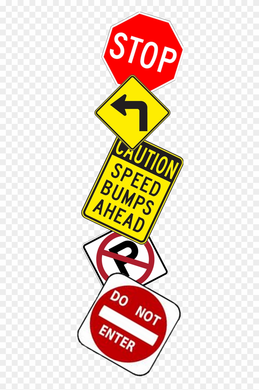 Do - Speed Bump Ahead, 24x24, .080 Hip Ref Alum Clipart