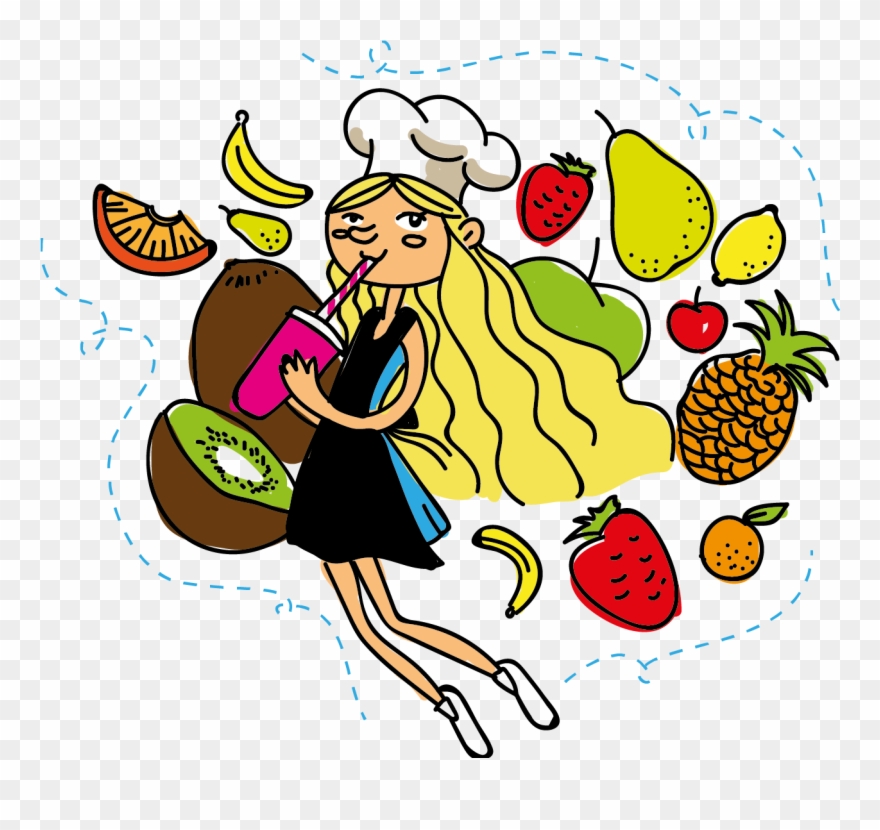 Good Fruits, Healthy Fruits - Snack Clipart