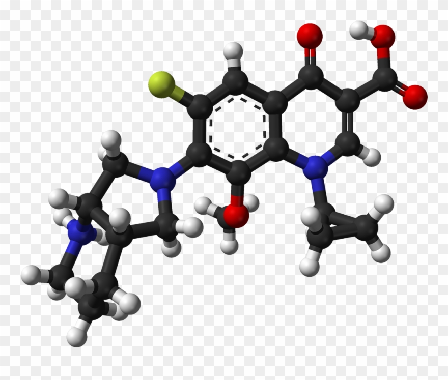 Moxifloxacin - Moxifloxacin 3d Clipart