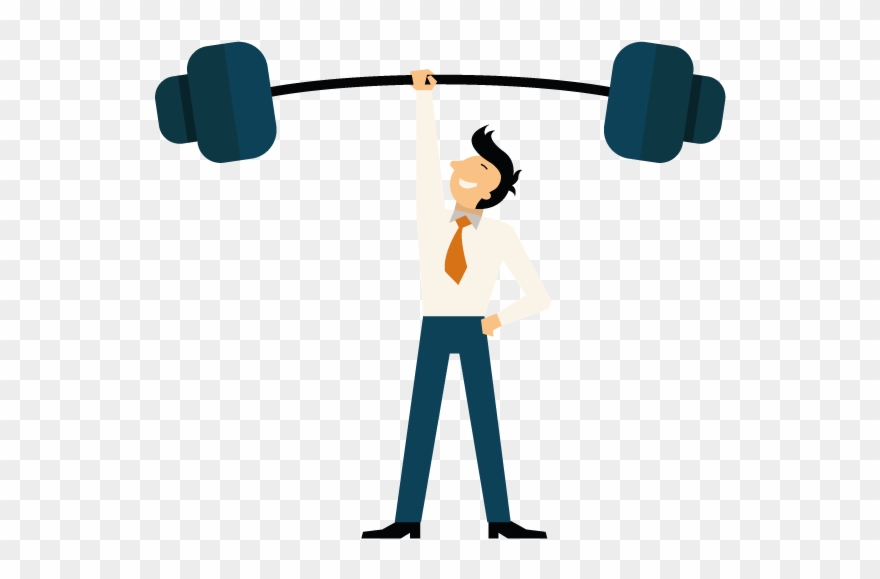 The Complete Help - Olympic Weightlifting Clipart