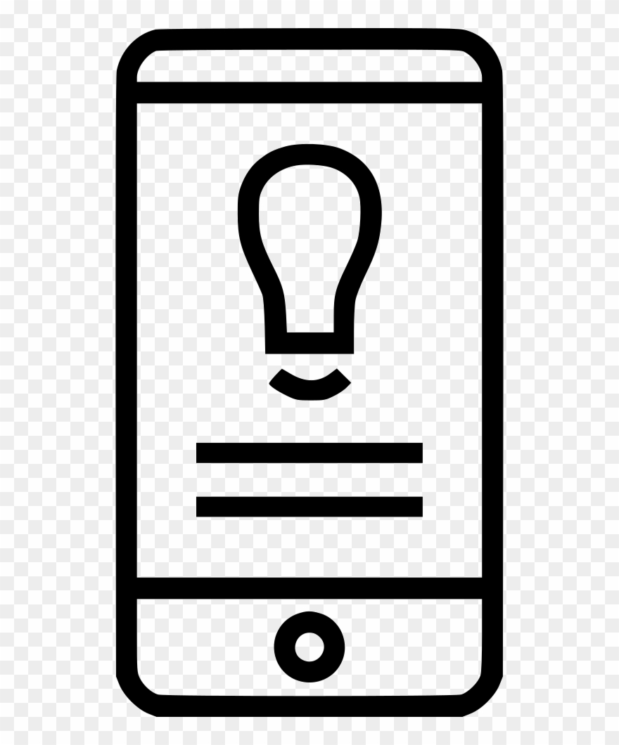 Light Bulb Cell Svg Png Icon Free - Cell Phone Data Icon Clipart