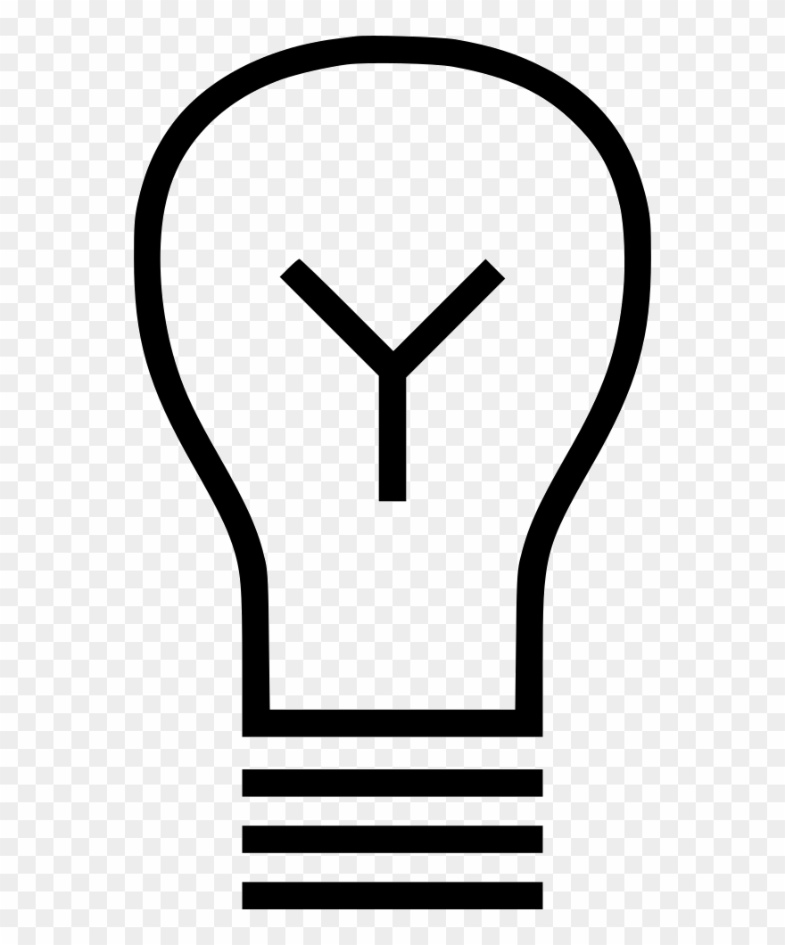Light Bulb Svg Png Icon Free Download - Portable Network Graphics Clipart