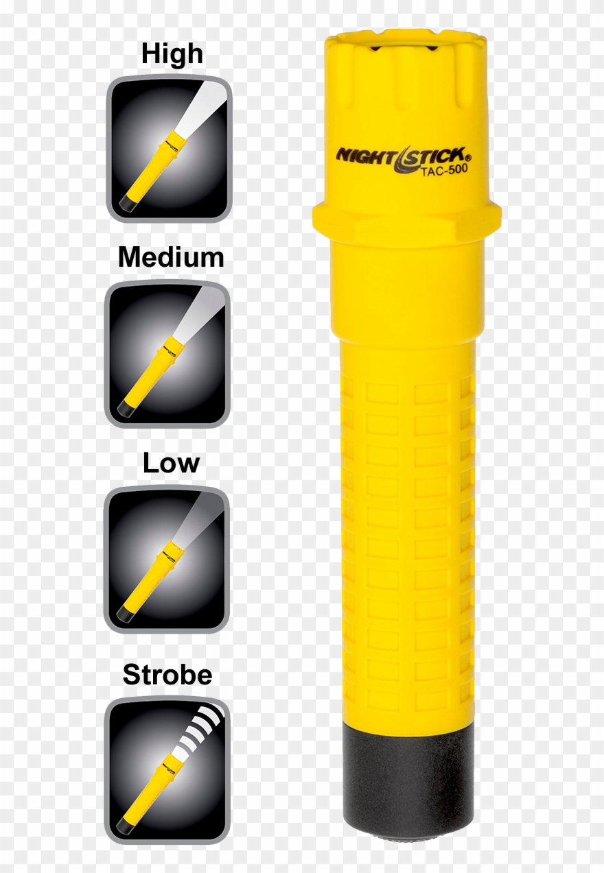 Nstick Tac500y Rec Poly Light Ylw - Nightstick Tac-500y Rechargeable Flashlight W/ Battery, Clipart
