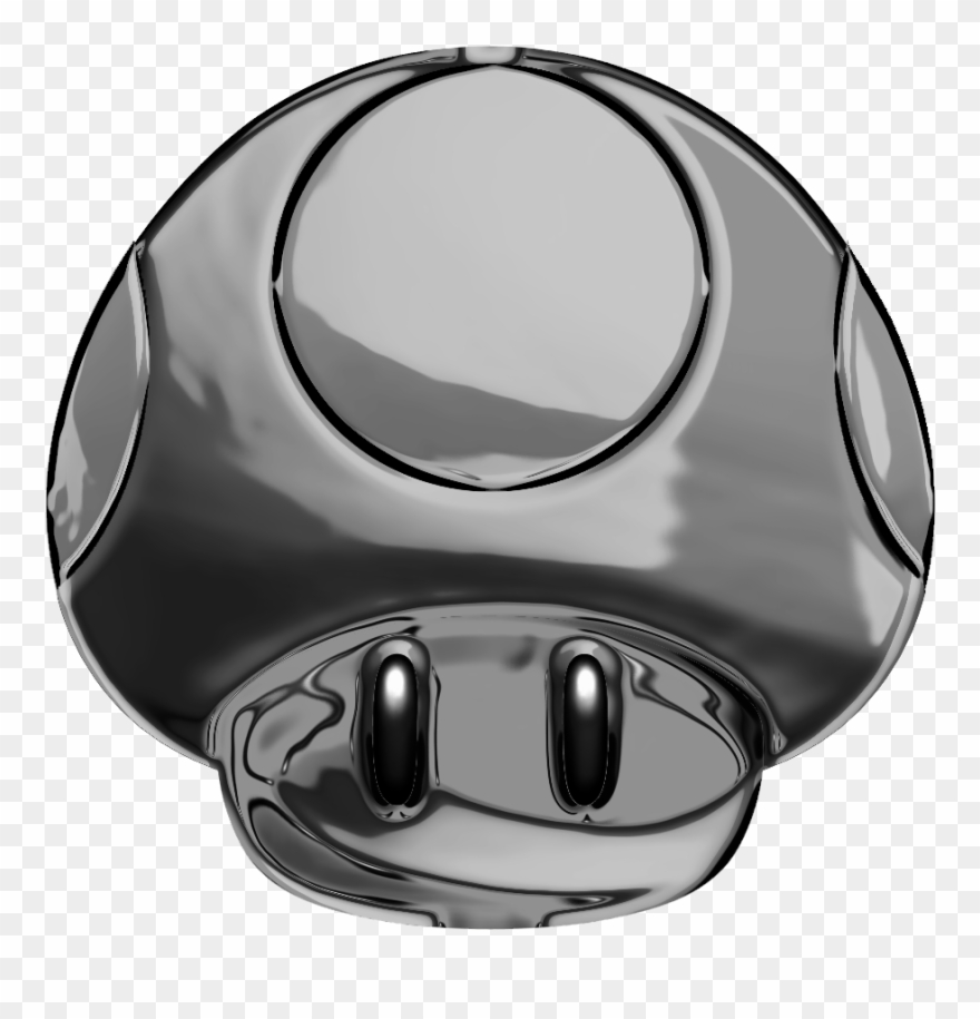 Png Black And White Stock Dog Bed Clipart - Metal Mario Power Up Transparent Png