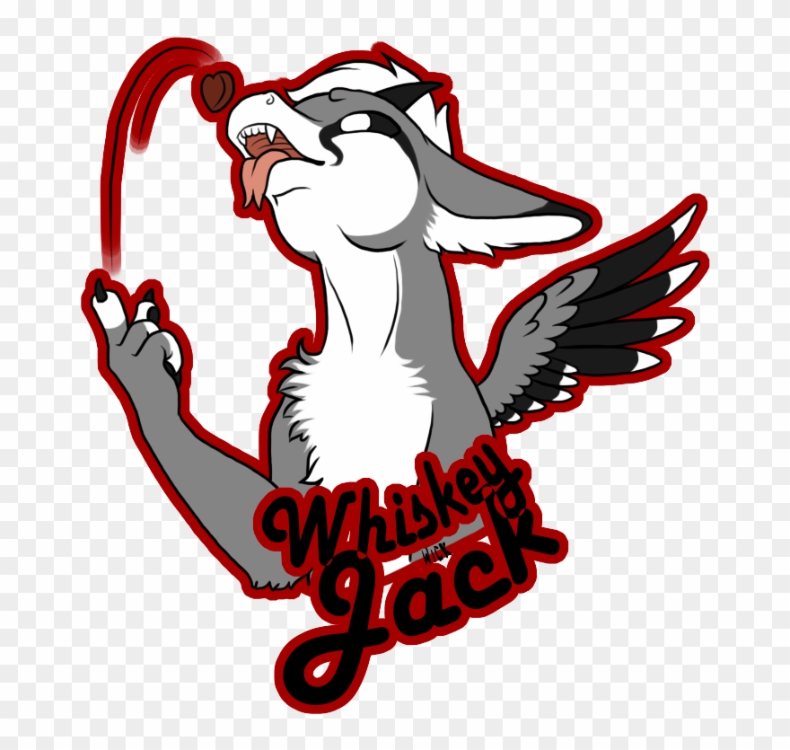 Whiskey Jack Ych - Illustration Clipart