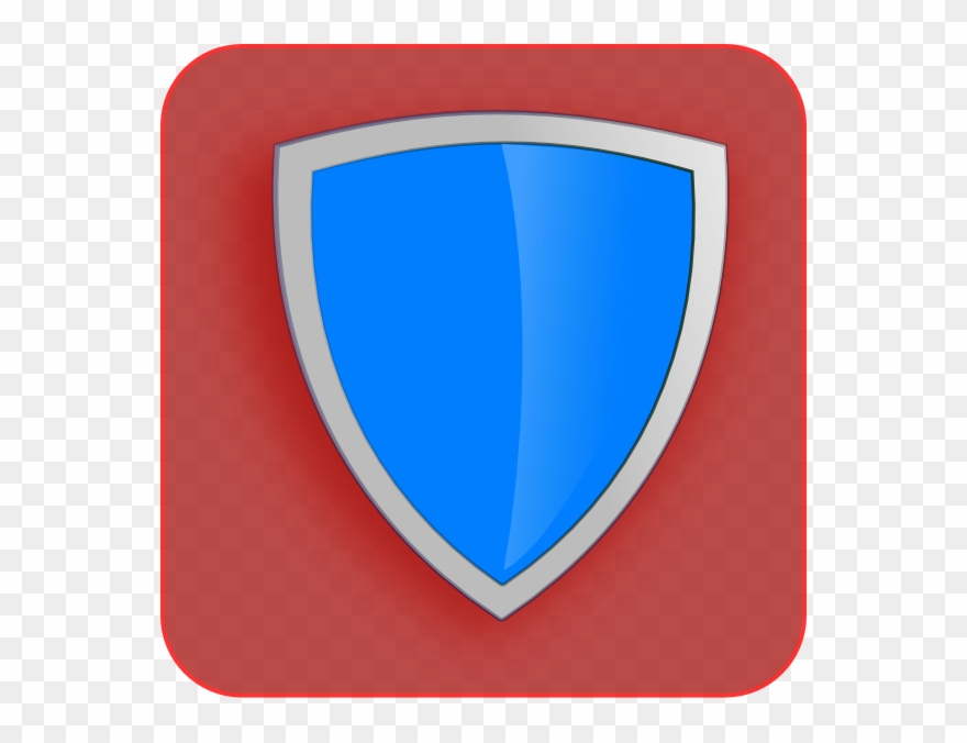 Security Shield Clipart Blue Security - Clip Art - Png Download