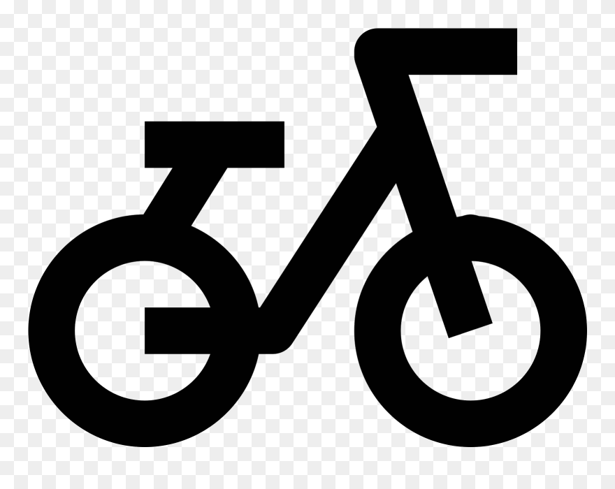 Bike Path Icon - Icon Clipart