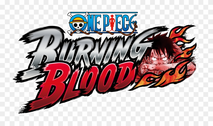 One Piece Burning Blood Logo Clipart