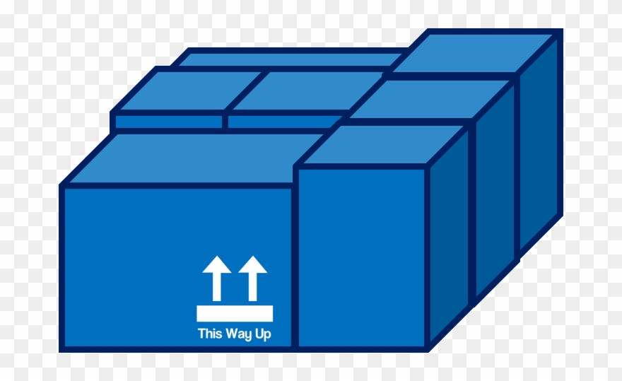 Half Pallet Box Clipart