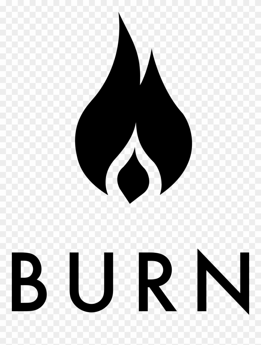 Burning Log Png Pluspng - Fat Burn Logo Clipart