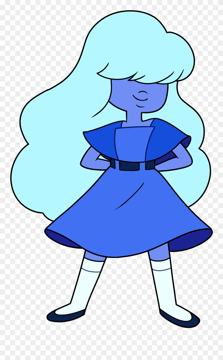 Baseball Sapphire By Lenhi - Steven Universe Baseball Team Clipart