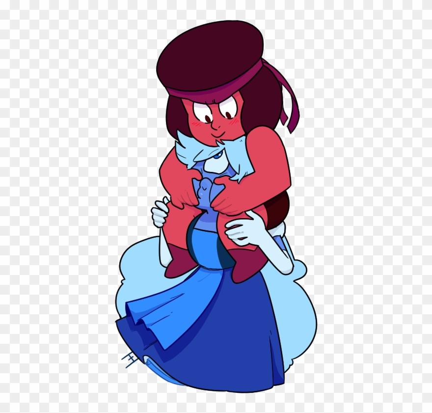 レ Clothing Red Woman Fictional Character Vertebrate - Ruby Png Steven Universe Clipart