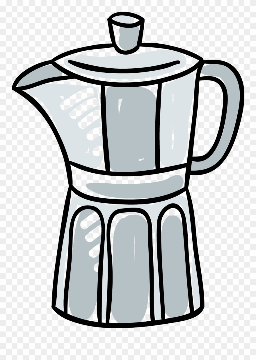 How To Make Stovetop Percolator Coffee - Coffee Percolator Clipart