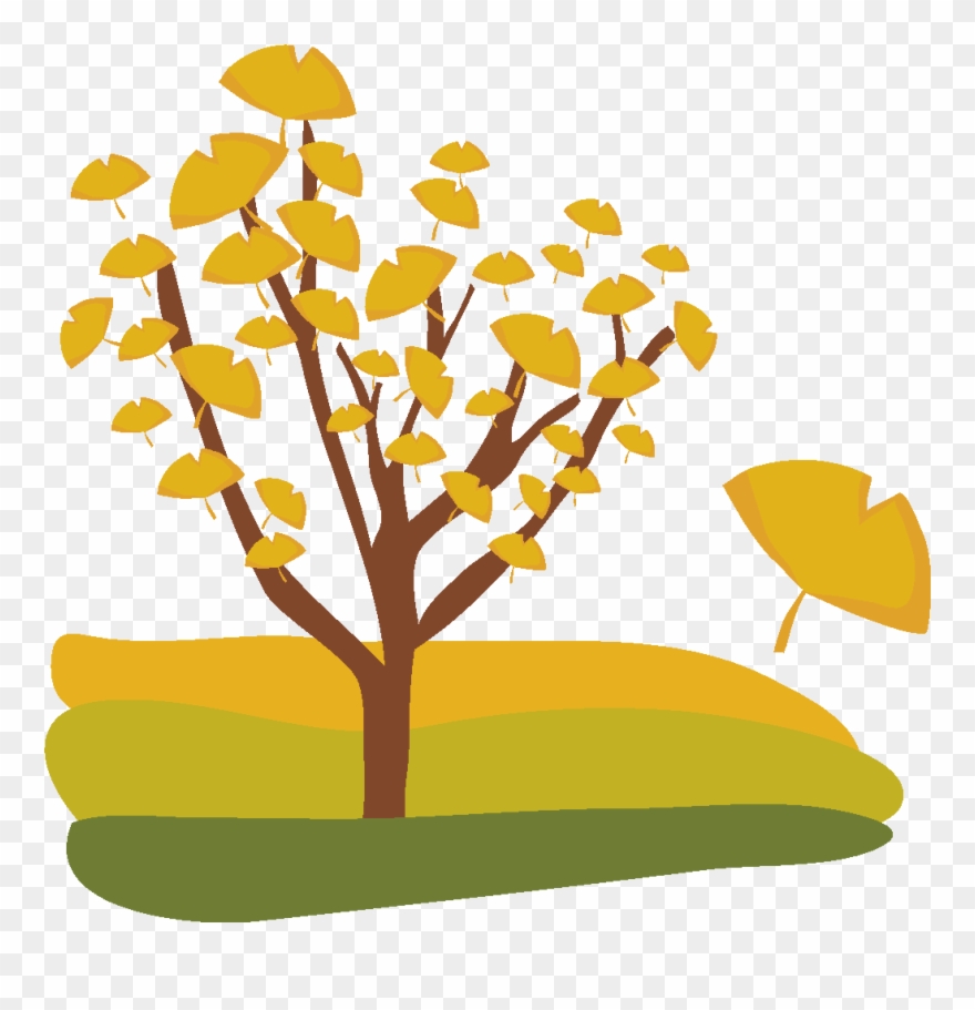 The Weather Can Vary Greatly In Autumn From Feeling - Vector Graphics Clipart