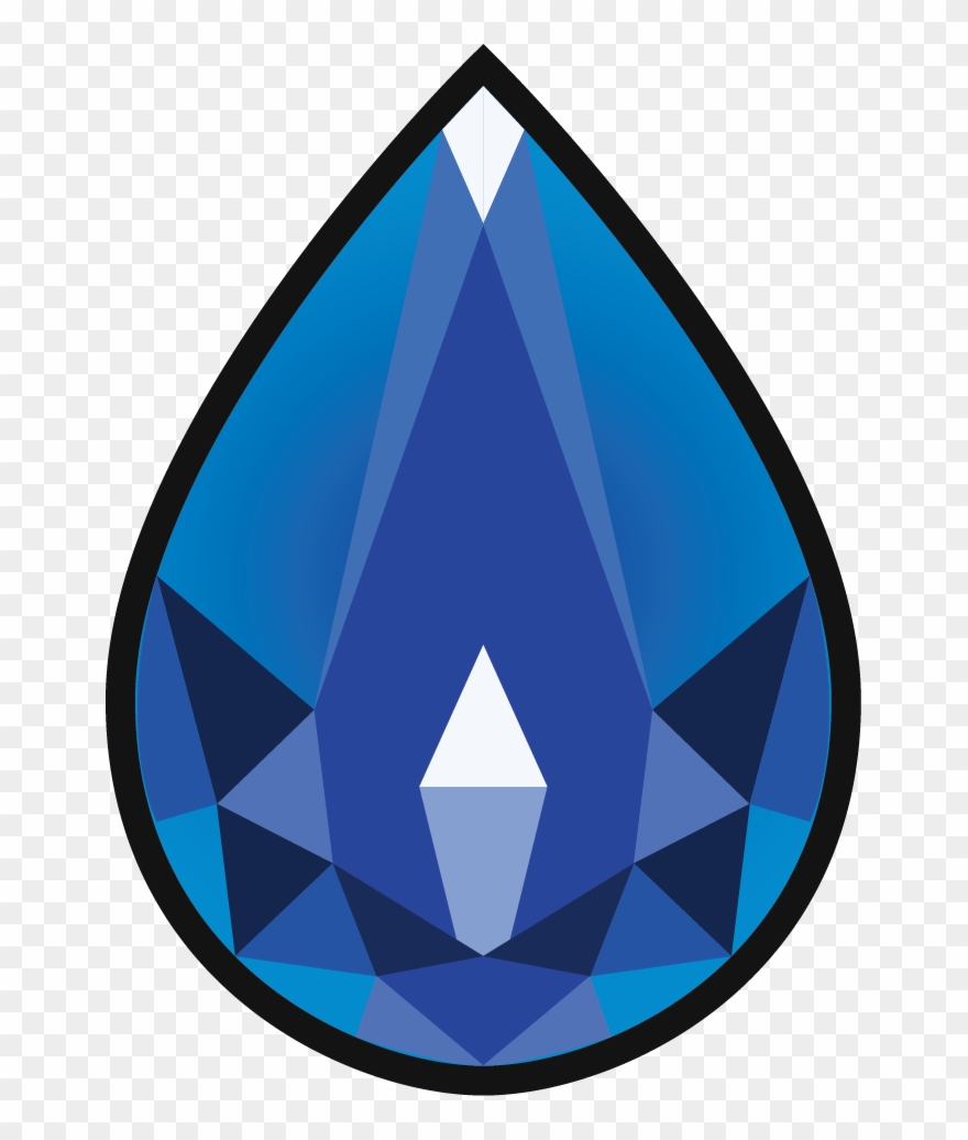 Sapphire Program - Steven Universe Blue Gems Png Clipart