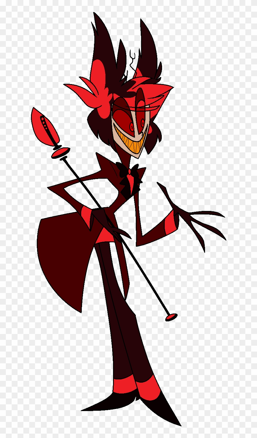 Alastor - Hazbin Hotel Radio Demon Clipart