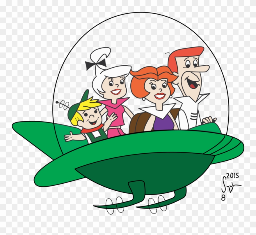 Jetsons Take Flight I E Sequential Journal - Jetsons Spaceship Clipart