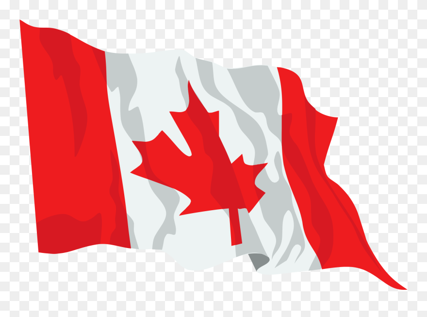 Canada Flag Png 2, Buy Clip Art - Canada Flag Waving Png Transparent Png