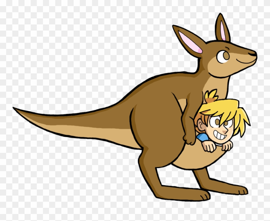 Drawing Kangaroo Marsupial - Kangaroo Clipart