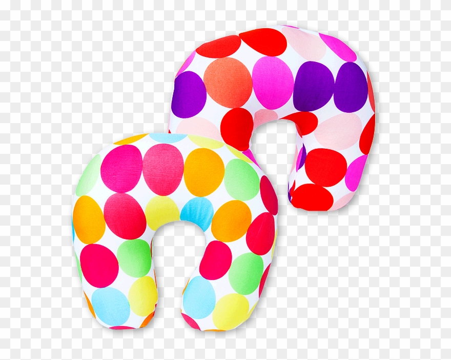 Travel Neck Pillows Or Bolster Pillows - Pillow Clipart