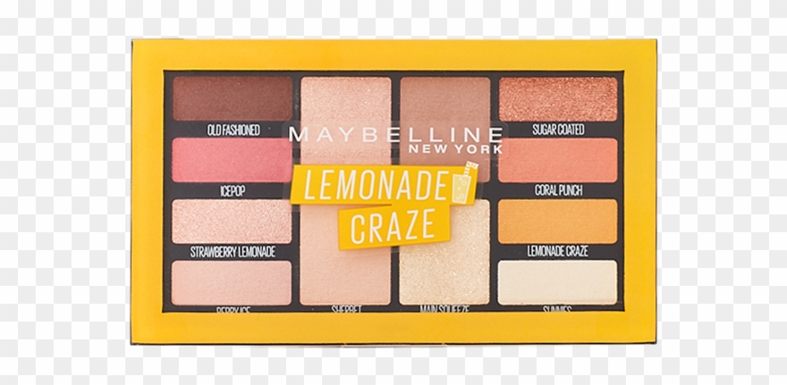 Lemonade Craze Lidschatten Palette Von Maybelline New - Maybelline Lemonade Craze Clipart