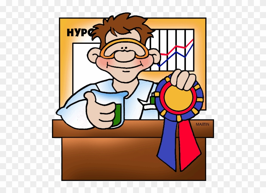 Clip Art Library Library Lab Person Frames Illustrations - Science Fair Clip Art - Png Download