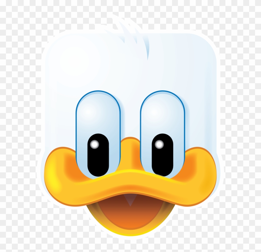 Portrait Of Donald Duck - Donald Duck Clipart