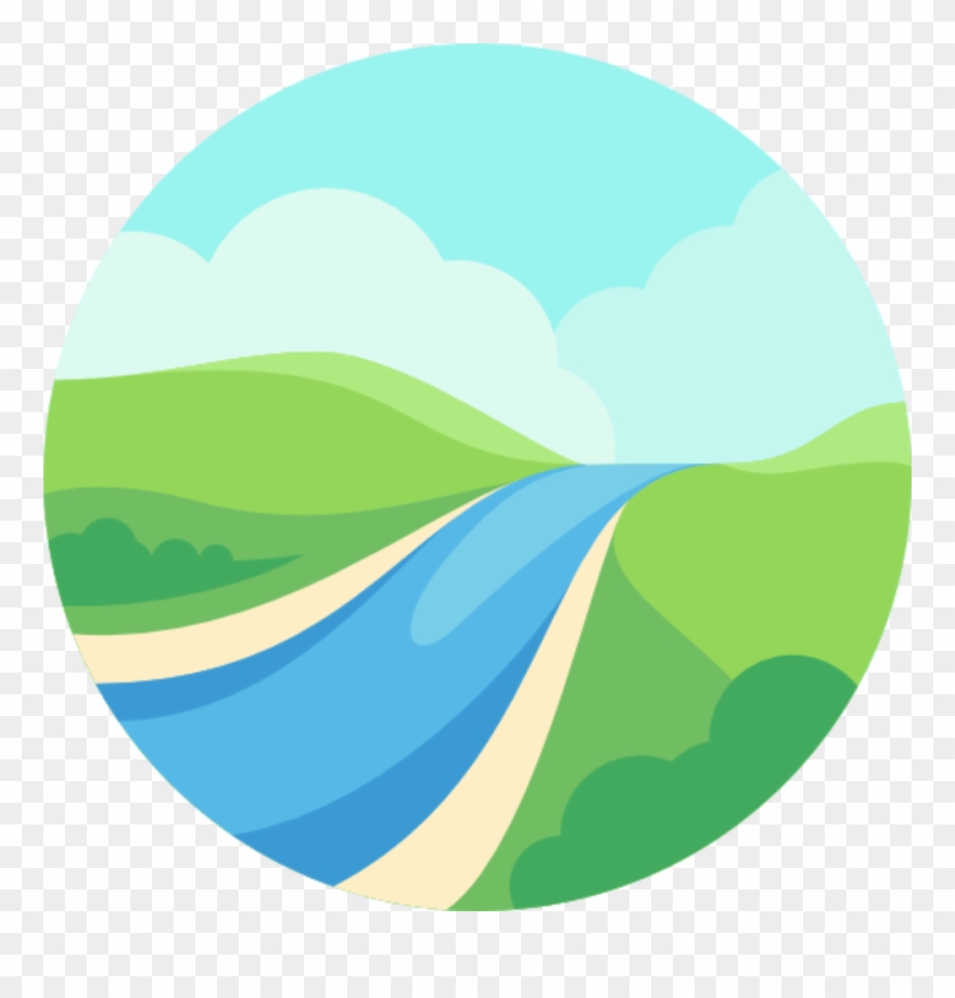 Management Living With Public - River Icon Clipart