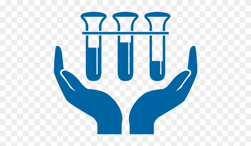 Medical Testing - Baby On Hands Icon Clipart