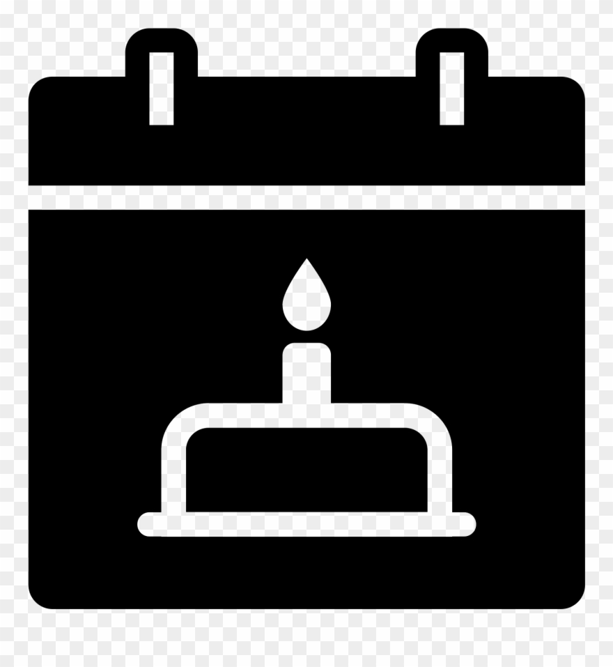 Birthday Calendar Icon Vector Image - Data De Nascimento Png Clipart