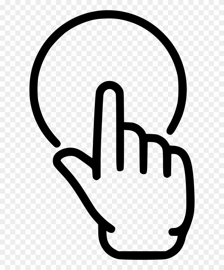 Svg Artwork Pointy Finger - Pointing Finger Icon Clipart