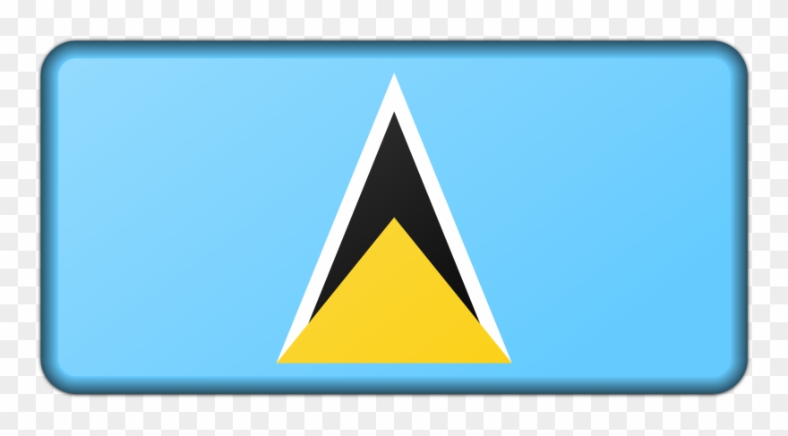 Big Image - St Lucia Flag Clipart