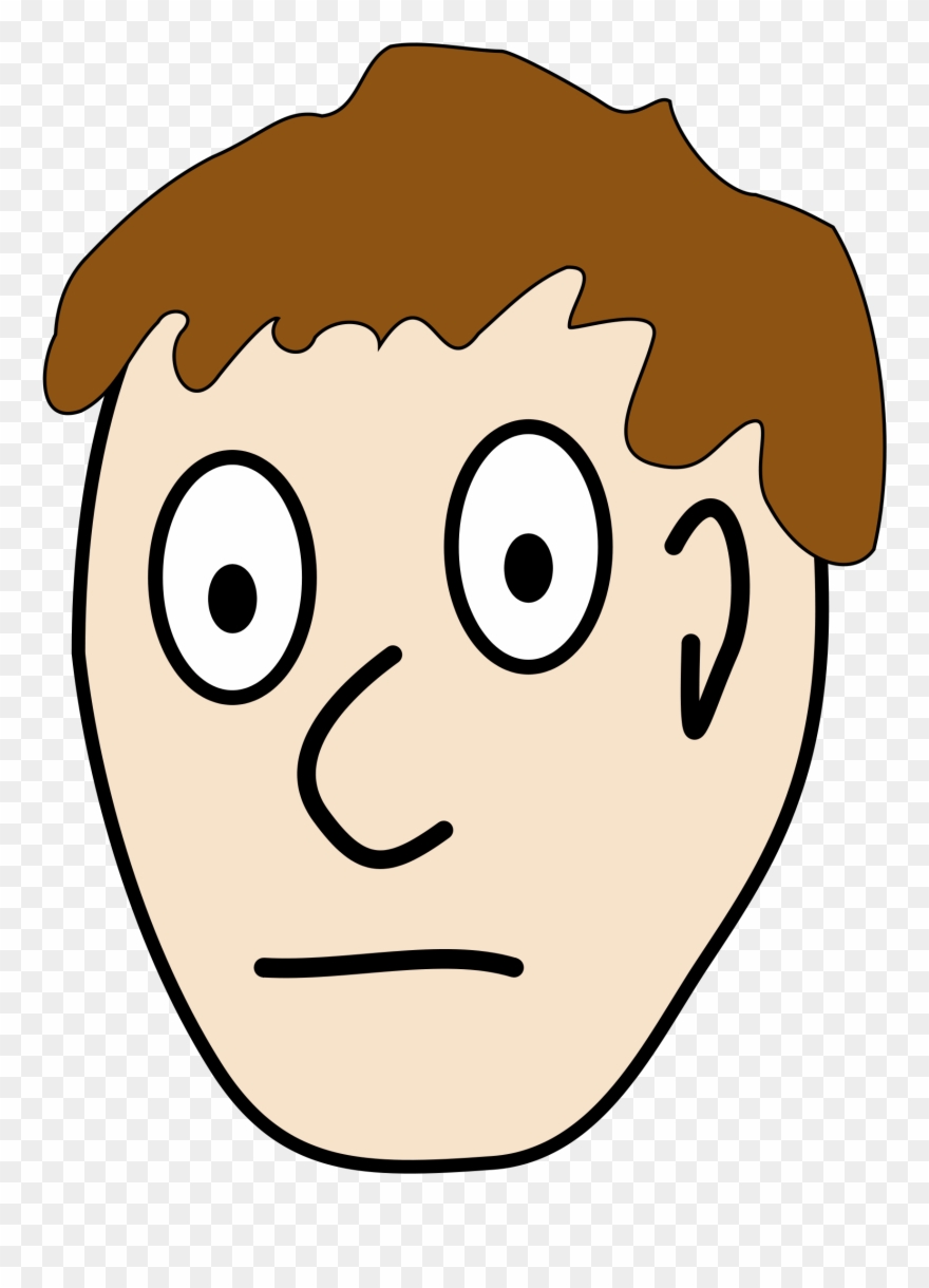 Cartoon Monkey Head 22, Buy Clip Art - Part Of The Body Head - Png Download