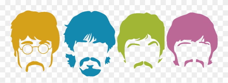 Pendleton Community Public Library - Beatles Heads Clip Art - Png Download