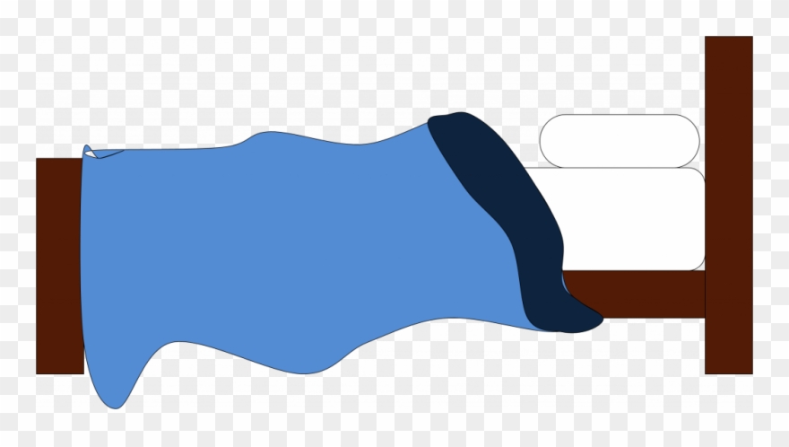Cartoon Bed Free Images At Clker Vector Clip Art Online - Bed Clipart Side View - Png Download