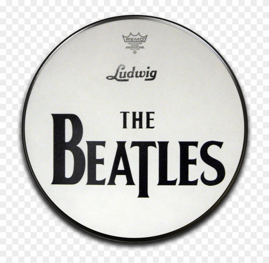 Ludwig Drum Head The Beatles - Logo The Beatles Png Clipart