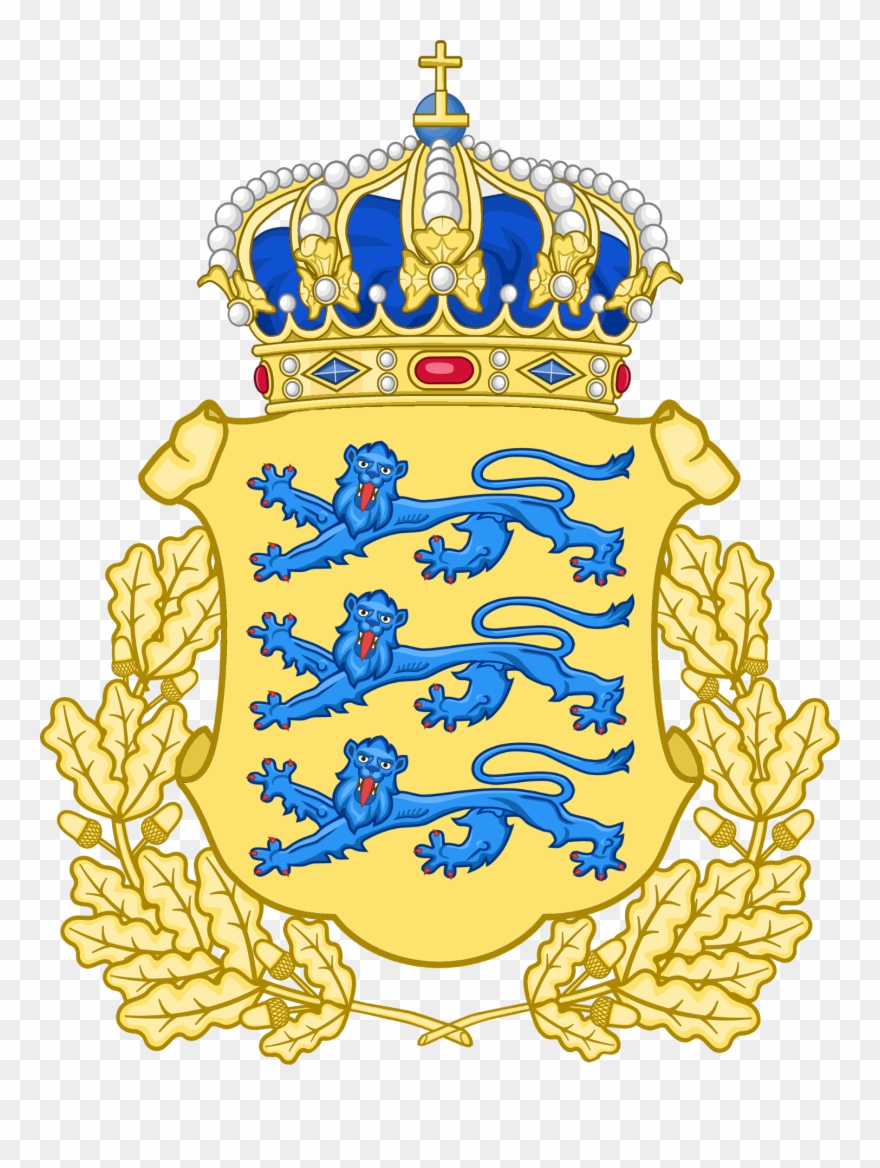 Lesser Coat Of Arms Of Royal Estonia Png - Coat Of Arms Royal Clipart