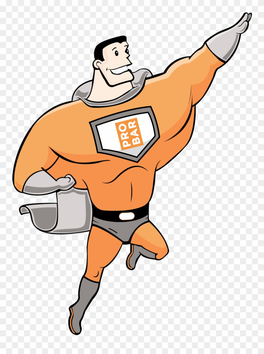 Picture Transparent Download Why Eating Probar Meal - Superhero Clipart